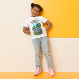 Toddler (GIRL) Elephant crew neck t-shirt