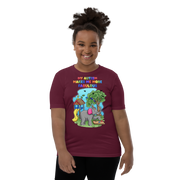 My Autism makes me more fabulous - Elephant with playground and birds. For youth boys - Small-XL