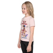 Tiktok Its Autism Oclock Tshirt for toddler Girl. Size 2T-7. Pink dino, with #Normalizeautism
