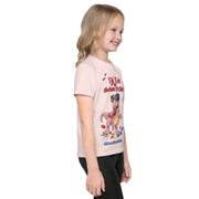 Tiktok Its Autism Oclock Tshirt for toddler Girl. Size 2T-7. Pink dino, with #Normalizeautism