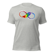 (MEN & WOMEN) Rainbow Infinity -Autism Ally T-Shirt
