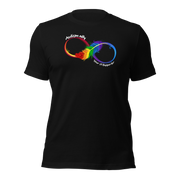 (MEN & WOMEN) Rainbow Infinity -Autism Ally T-Shirt
