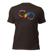 (MEN & WOMEN) Rainbow Infinity -Autism Ally T-Shirt