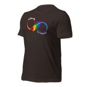 (MEN & WOMEN) Rainbow Infinity -Autism Ally T-Shirt