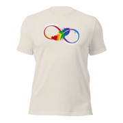 (MEN & WOMEN) Rainbow Infinity -Autism Ally T-Shirt