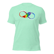 (MEN & WOMEN) Rainbow Infinity -Autism Ally T-Shirt