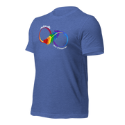 (MEN & WOMEN) Rainbow Infinity -Autism Ally T-Shirt