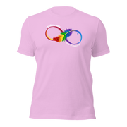 (MEN & WOMEN) Rainbow Infinity -Autism Ally T-Shirt