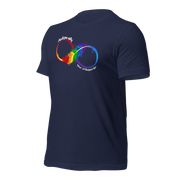 (MEN & WOMEN) Rainbow Infinity -Autism Ally T-Shirt