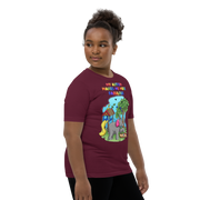 My Autism makes me more fabulous - Elephant with playground and birds. For youth boys - Small-XL